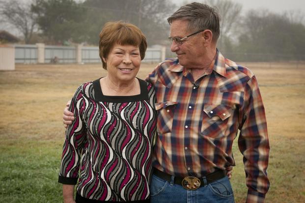 Military Retiree With Spouse