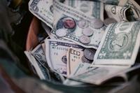 Collage of money