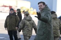 Vice President JD Vance arrives at Pituffik Space Base in Greenland